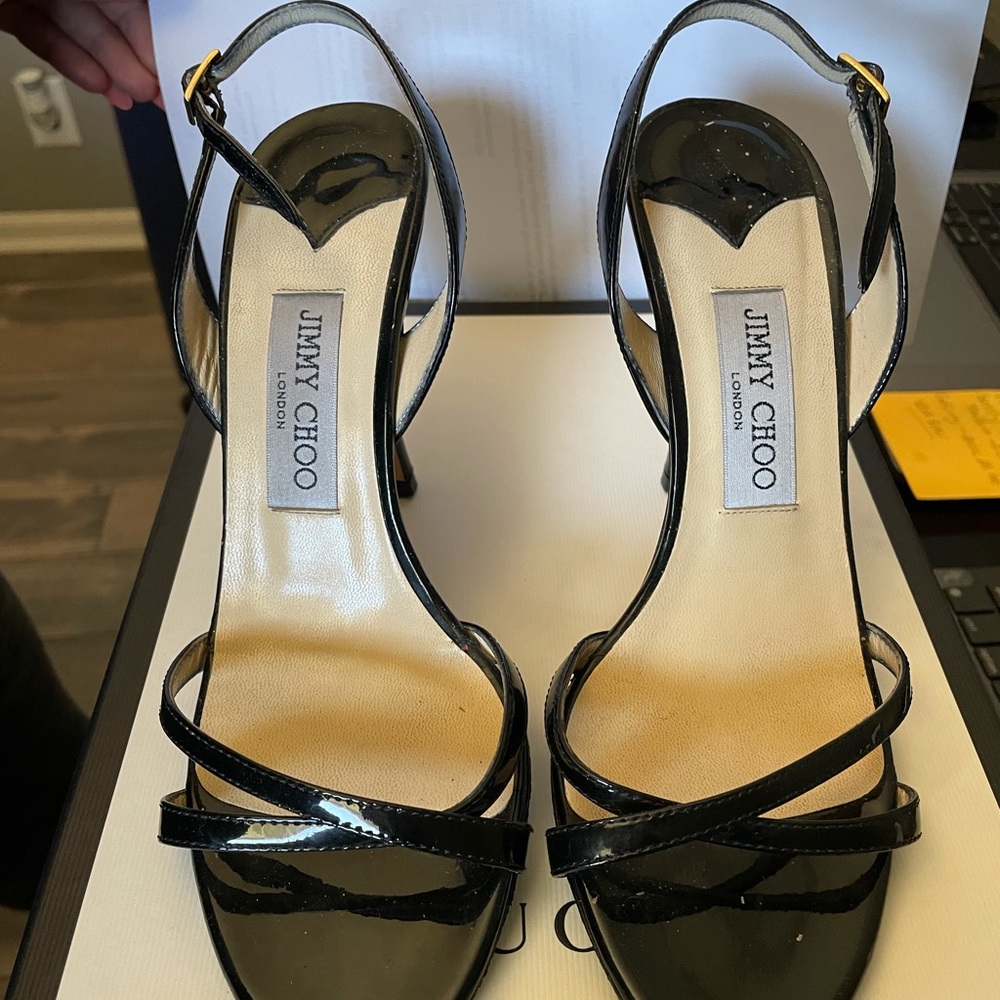 Black jimmy choo sandals